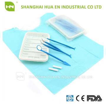 Disposable Dental Kit,Single Use Dental kit,Dental Kit with7 instruments